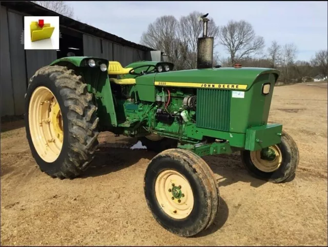 Operator’s Manual For John Deere 2030 Tractor.