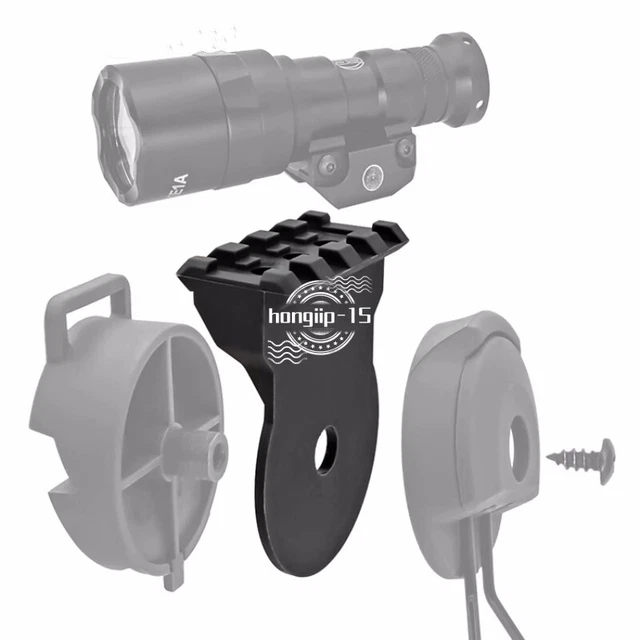 Tactical Peltor Helmet COMTAC I II III Bracket ARC Track Adapter ARC Bracket Kit