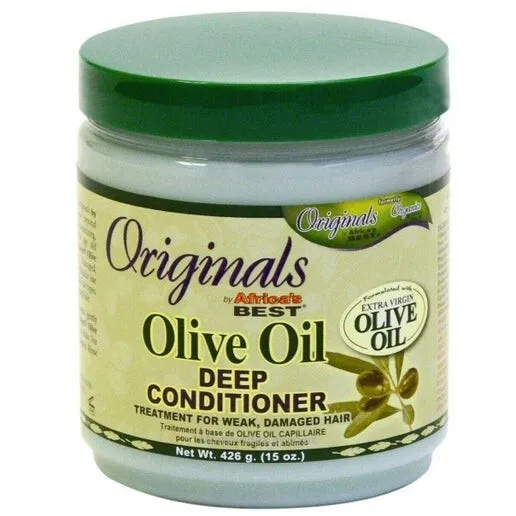 Originals olive oil deep conditioner treatment for weak, damaged hair