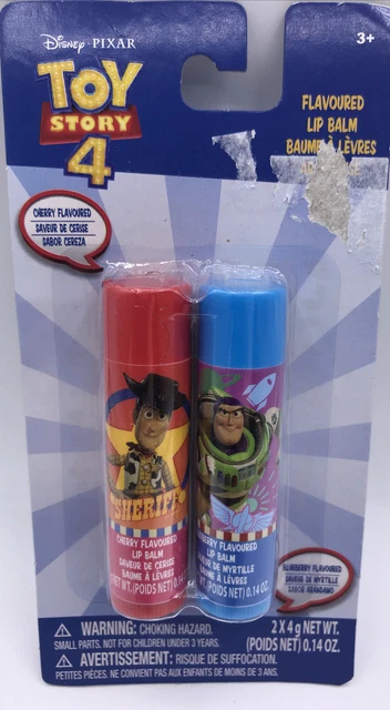 Disney Toy Story 4 Lip Smackers Cherry Blueberry Flavored Balm 0.14oz Chap Stick 4