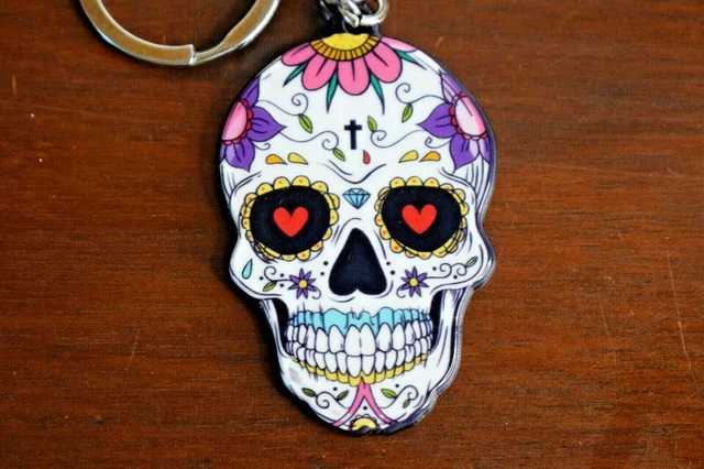 Day of the dead keyring sale