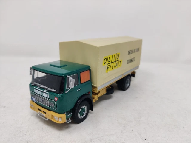 Camion Vintage Om 150 Supermarché Pam – Italie 1967 – Deagostini 1:43 – N°71 – Neuf