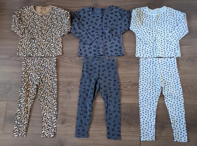 Pacchetto massiccio per ragazze 3-4 anni vestiti e top a maniche lunghe set X 3
