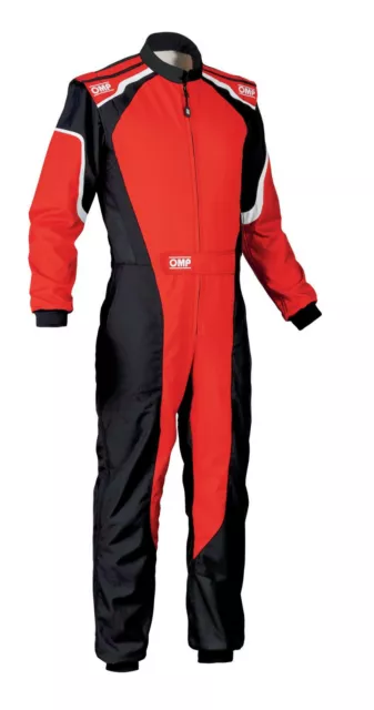 OMP KS-3 Suit Red Go Karting Racing Overall CIK 3 Layers 2019