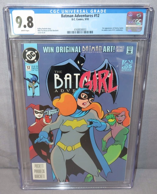 BATMAN ADVENTURES #12 (Harley Quinn 1st appearance) CGC 9.8 NM/MT DC Comics 1993