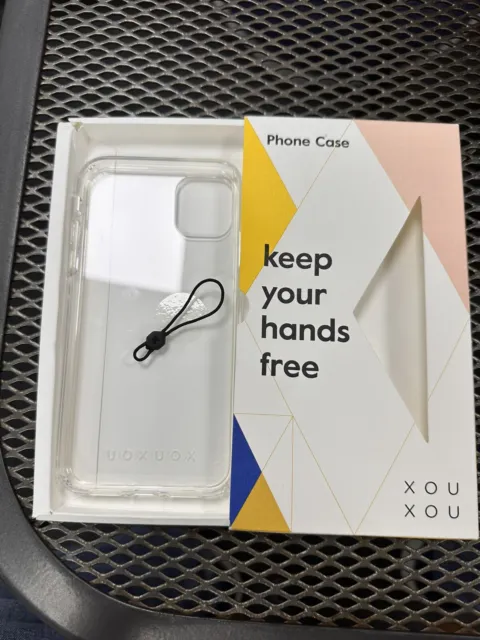 Xou Clear case for Apple IPHONE 11 With Small band