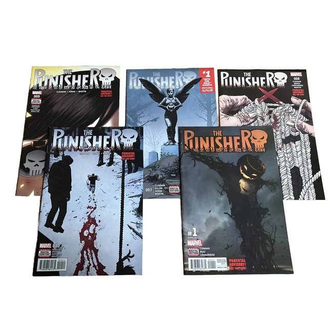 The Punisher Annual #1 #7 #8 #9 #10 Comic 2016 - Marvel Comics - Marvel Knights