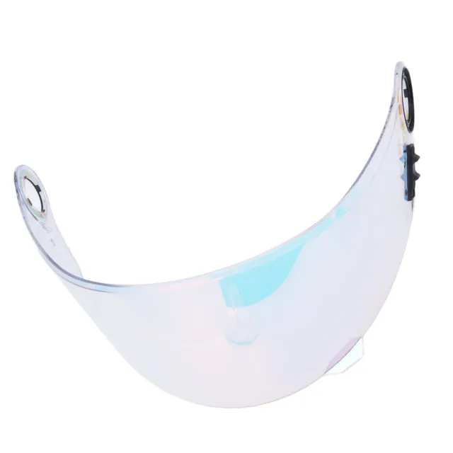 (Transparent Blue) Motorcycle Helmet Visor Clear View Fashionable