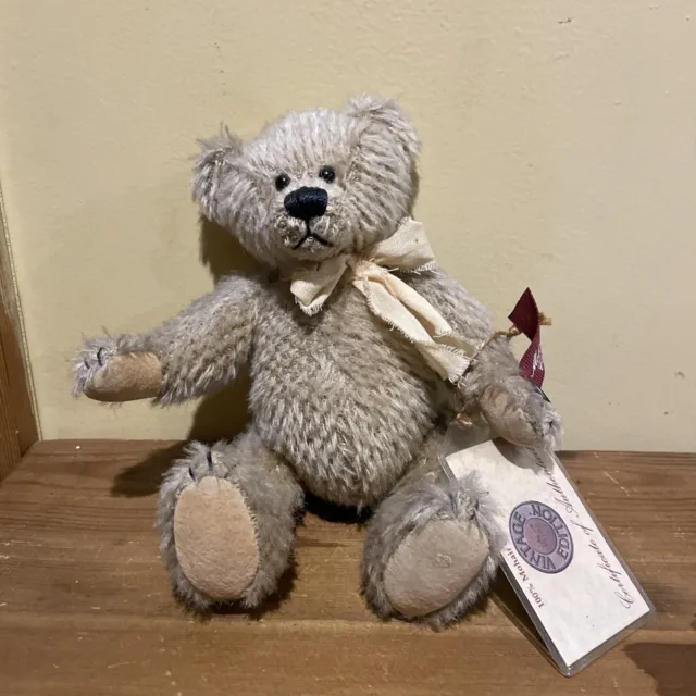 RUSS ‘Buckley’ Teddy Bear Handmade Mohair Collection Movable LegJoints 20cm Tall