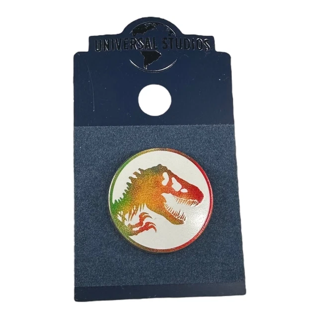 2023 UNIVERSAL STUDIOS Jurassic Park 30th Anniversary Logo Pin 16.96