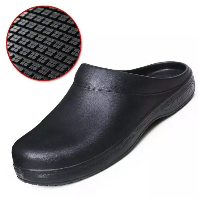 Chef Clogs Sandals Men Women Hospital Nursing Garden Beach Casual Slipper Shoes