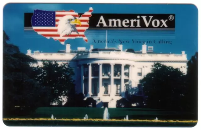 $10. White House (02/94) Phone Card