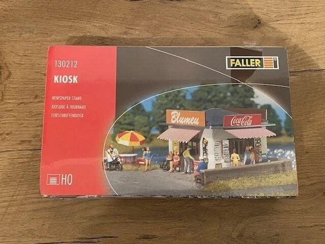 FALLER HO b-291 MAQUETTE TOUR D'OBSERVATION AVEC KIOSQUE, DIORAMA DECOR TRAIN / PROCHE NEUF - Collection