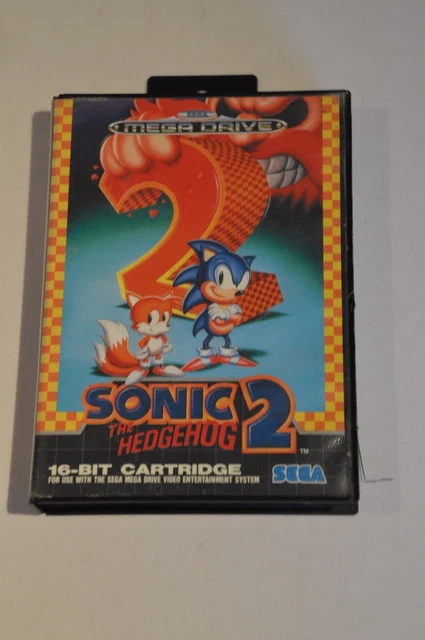 SONIC THE HEDGEHOG 2 for Mega Drive (Boxed, No Instructions) Tested and ...