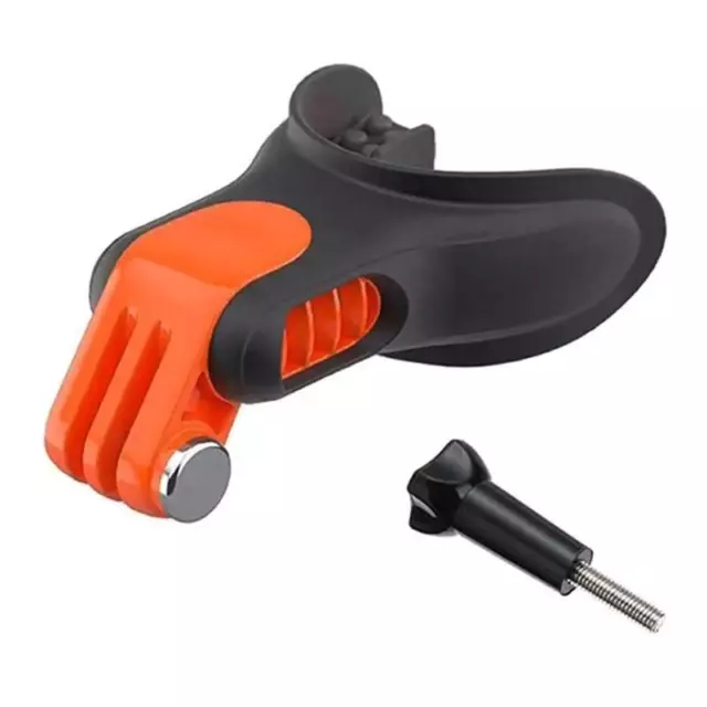 Mouth Mount Surfing Skating Boating Dummy Bite Mouth with Screw for Hero Series
