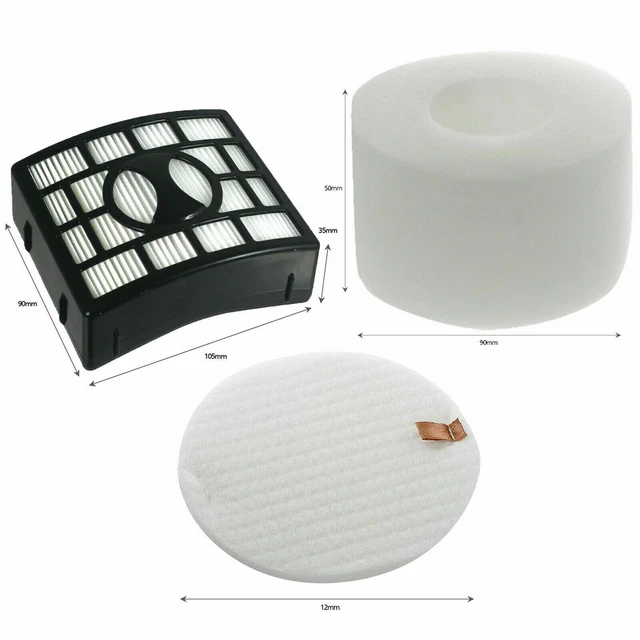REPLACEMENT HAPE FOAM Felt Filters Set Fr Shark NV680 NV681 NZ801UK AZ901 Vacuum £8.98 PicClick UK