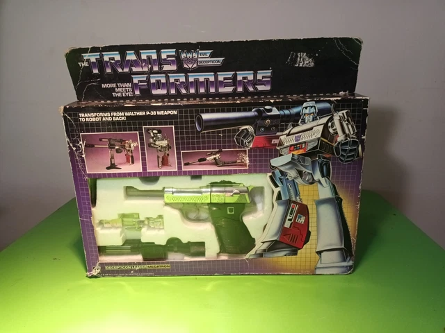TRANSFORMERS G1 VINTAGE Decepticon Megatron Hasbro Takara Giappone ...
