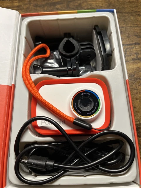 POLAROID ID757 12MP Red Waterproof Sports Action Digital Video Camcorder Camera