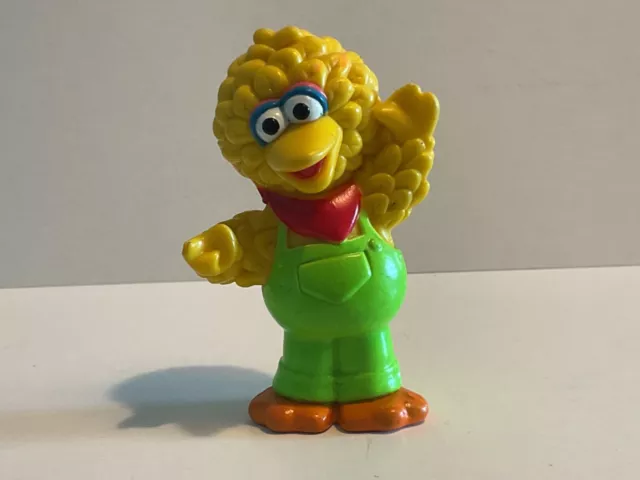 Sesamstrasse Sesame Street Jim Henson Figur: Bibo Little Bird Latzhose Farmer