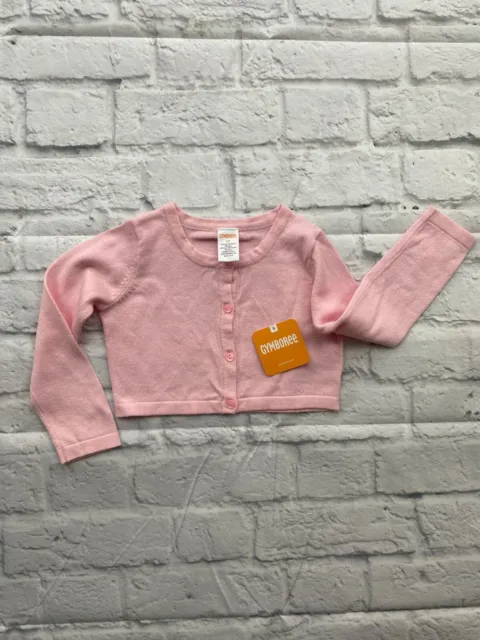 Pink, Toddler Girls' Gymboree Brand Cardigan. NWT. Size 2T.