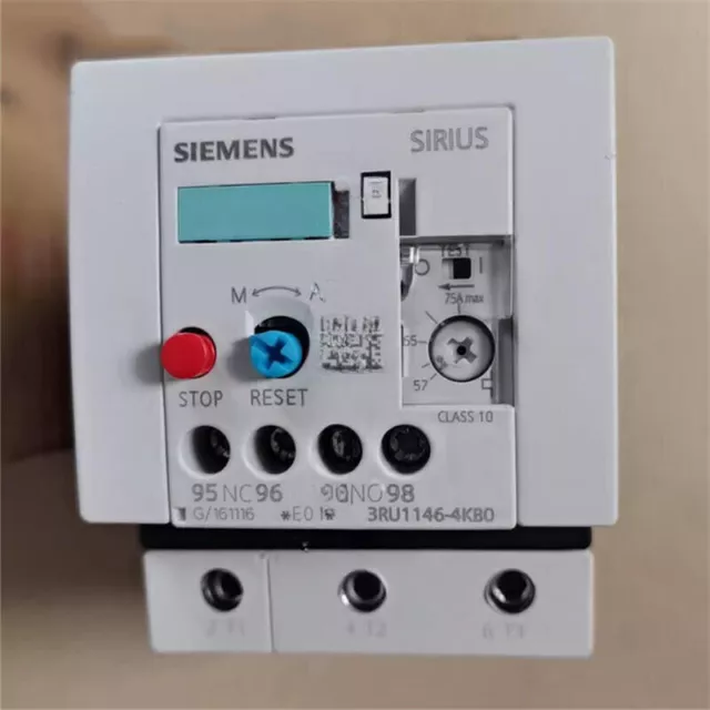 NEW One SIEMENS 3RU1146-4KB0 57-75A Overload Relay