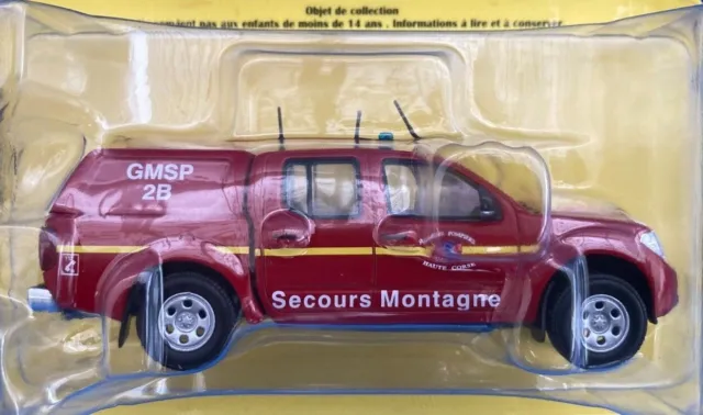 NISSAN NAVARRA Groupe de Montagne des Sapeurs Pompiers de HAUTE CORSE  1/43 Neuf