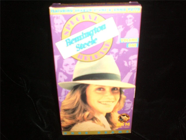 VHS Remington Steele 1982 Stephanie Zimbalist, Pierce Brosnan, Sharon Stone