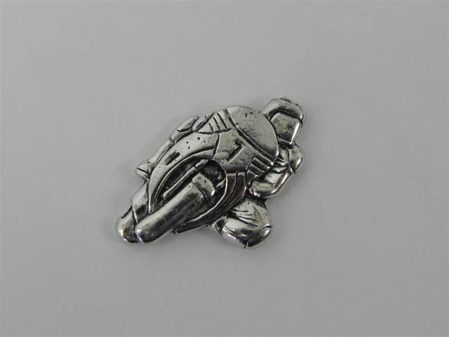 Motociclista Pin de Solapa Moto Conductor Curva Pin Regalo Nuevo