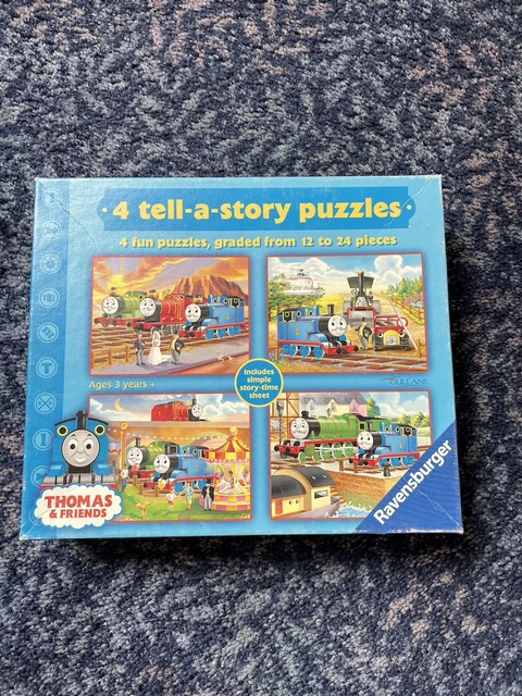 RAVENSBURGER THOMAS & Friends 4 Jigsaw Puzzles. 12 -24 Pieces. Age 3 ...