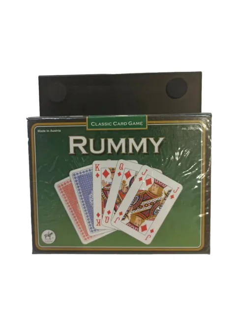 Classic Card Game - Rummy. Piatnik Made in Austria Family Social Fun