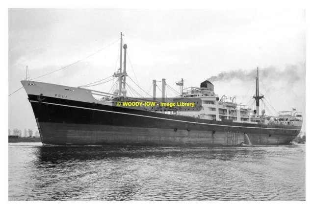 mc2191 - Greek Cargo Ship -  Poli , built 1954 - photo 6x4