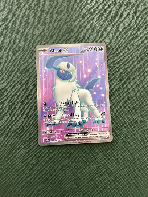 Absol Ex  214/197 - Obsidian Flames Ultra Rare Full Art Pokemon TCG - NM