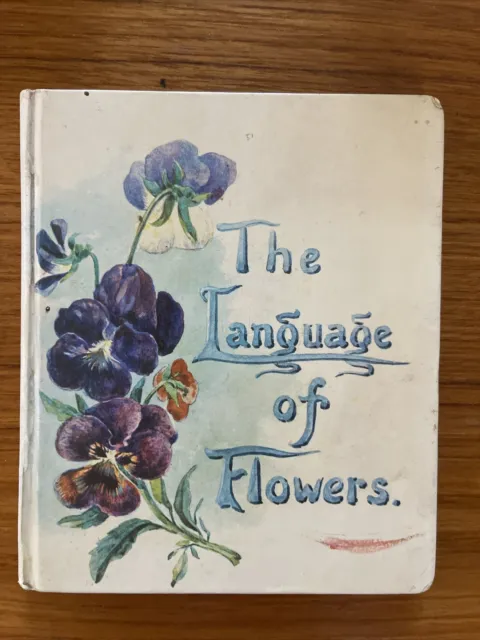 Vintage The Language of Flowers by Margaret Pickston 1977 Hardcover