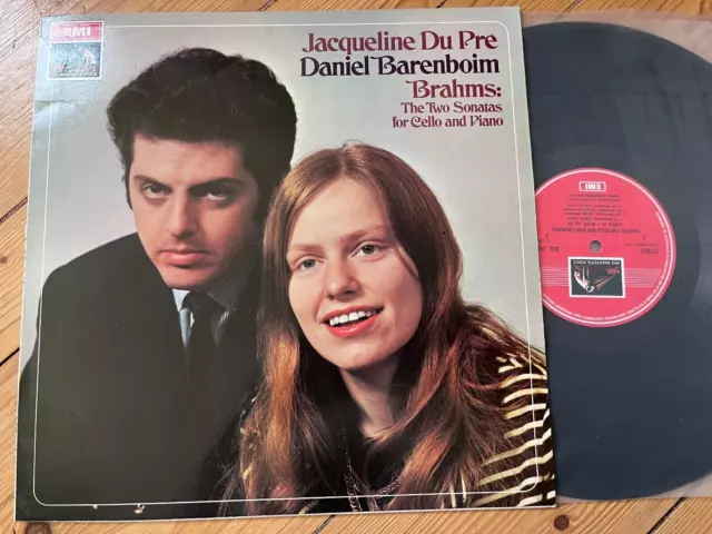 ASD 2436 Brahms Cello Sonatas Jacqueline Du Pre & Daniel Barenboim