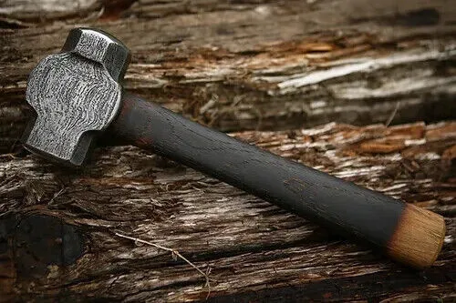 Wrought Iron/ 2.12lb rounding hammer
