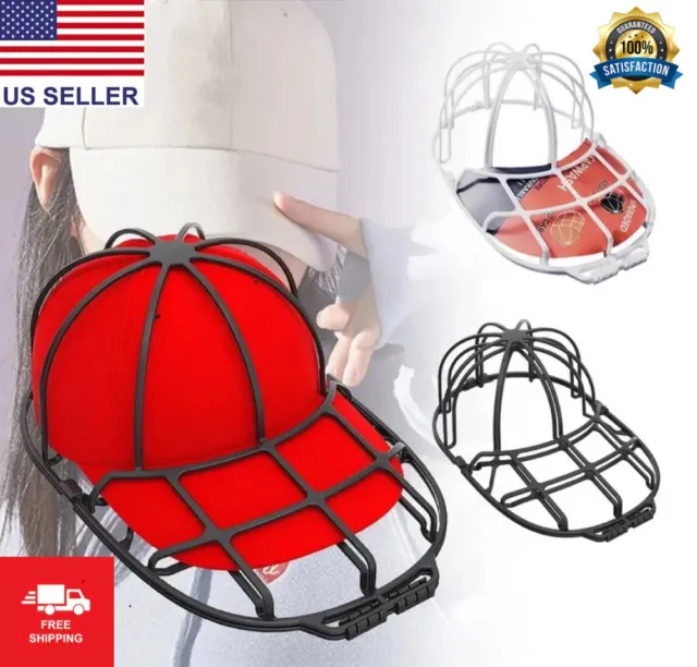 Hat Washer Baseball Cap Cleaner Machine Washing Cage Holder Net New
