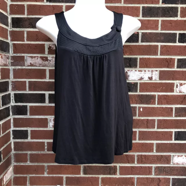 sarah spencer womans 1X black tank top