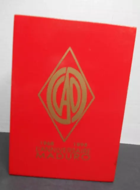 CAO Maduro Cigar Box EMPTY Box Fabrica de Tabacos E.C. L'Anniversaire 1968-1998
