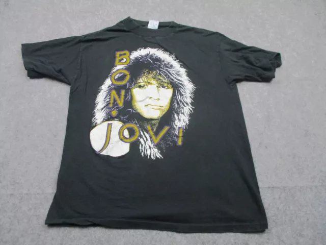 VINTAGE Bon Jovi Shirt Mens Extra Large Concert Tee Graphic Sierra Teez