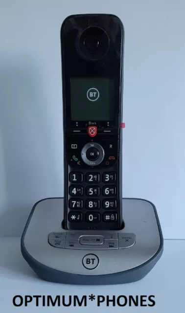 BT Advanced Phone Z Cordless Phone Call Blocker & Answer Machine In Silver Black