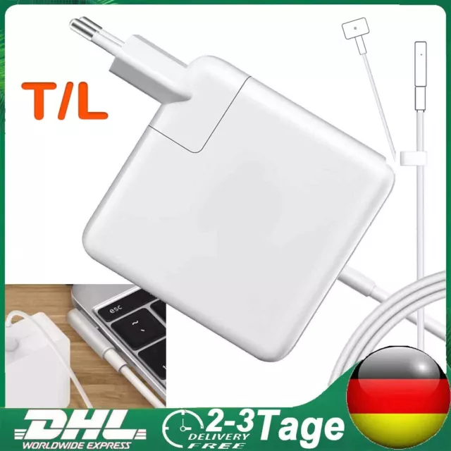 Netzteil Ladekabel Ladegerät Adapter FÜR-Apple Macbook Pro Megasafe 60W L-Tip