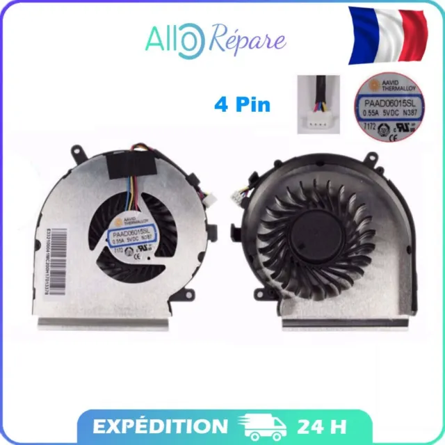 PAAD06015SL Ventilateur Fan CPU Fan Pour MSI GE72 GE62 MS-179B N366 N402 4-PIN