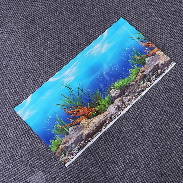 3d Fish Tank Background Black Decor Fondos De Pantalla 3d Three-dimensional 3