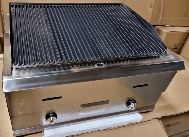 Professional Commercial Restaurant table top Grill Gas Lava Rock