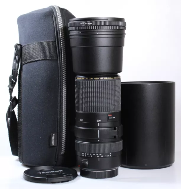 Tamron SP AF DI LD 200-500mm / 1:5-6.3 für Canon EF, mit 1 Jahr Gewährleistung