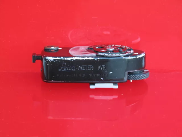 "RARO medidor Leica MR en acabado de pintura negra, funcionando, VENDEDOR DE EE. UU. ""LQQK""