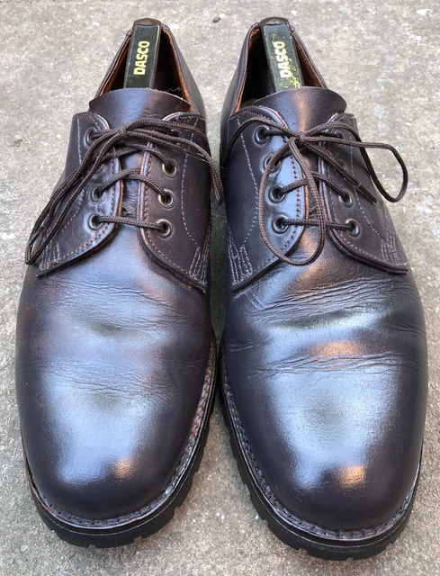 Scarpe Derby Hawkins Uk 7.5 Roccia Block Royal Appuntamento Made In England.