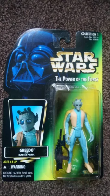 Star Wars Il potere della forza greedo figure