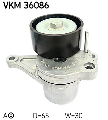 Poulie-tendeur courroie SKF VKM 36086 pour NISSAN OPEL RENAULT VAUXHALL