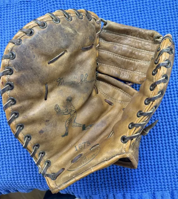 JC Higgins First Baseman's Baseball Glove 1675 Moose Skowron USA LHT - Free S&H